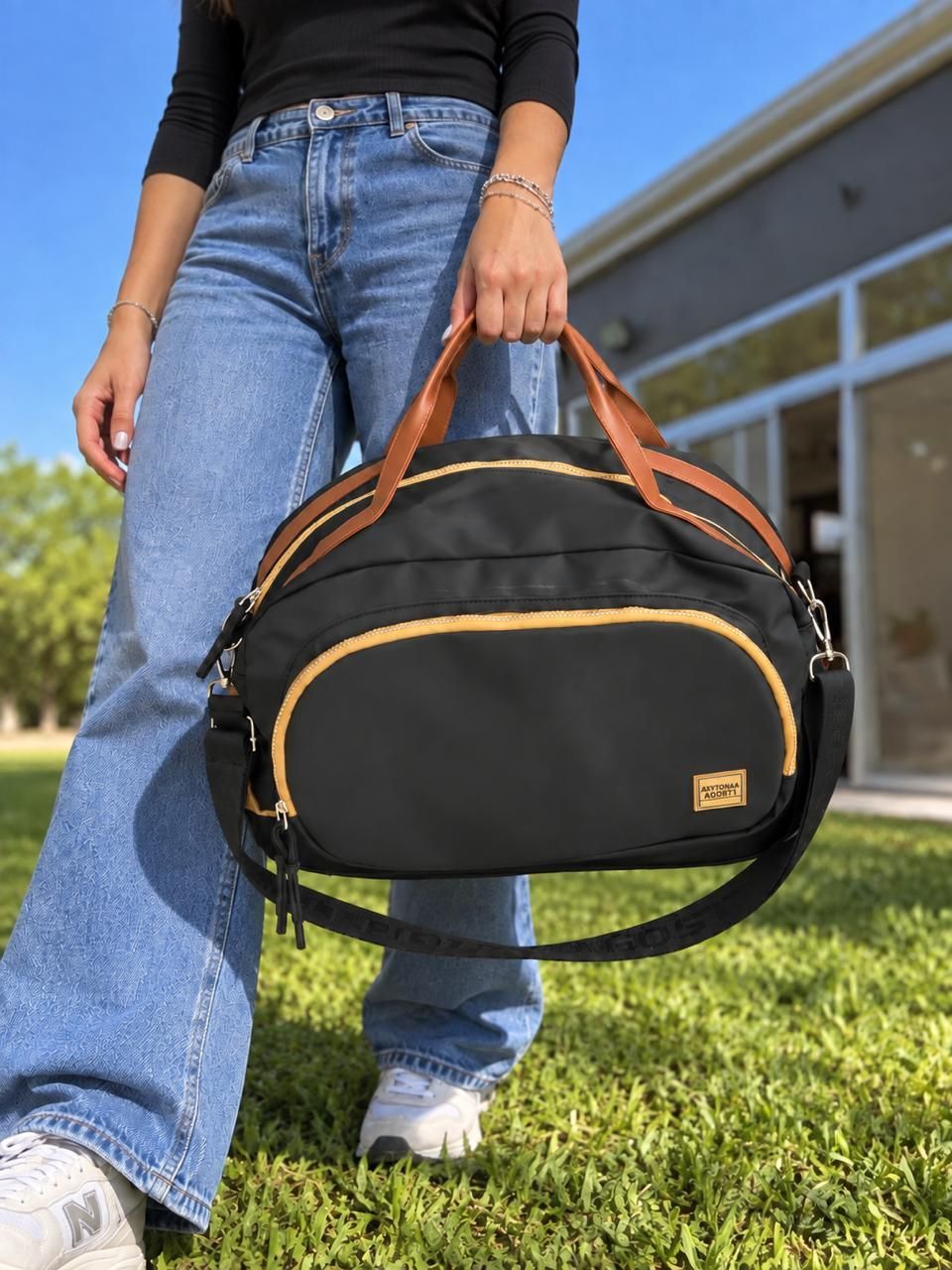Bolso engomado