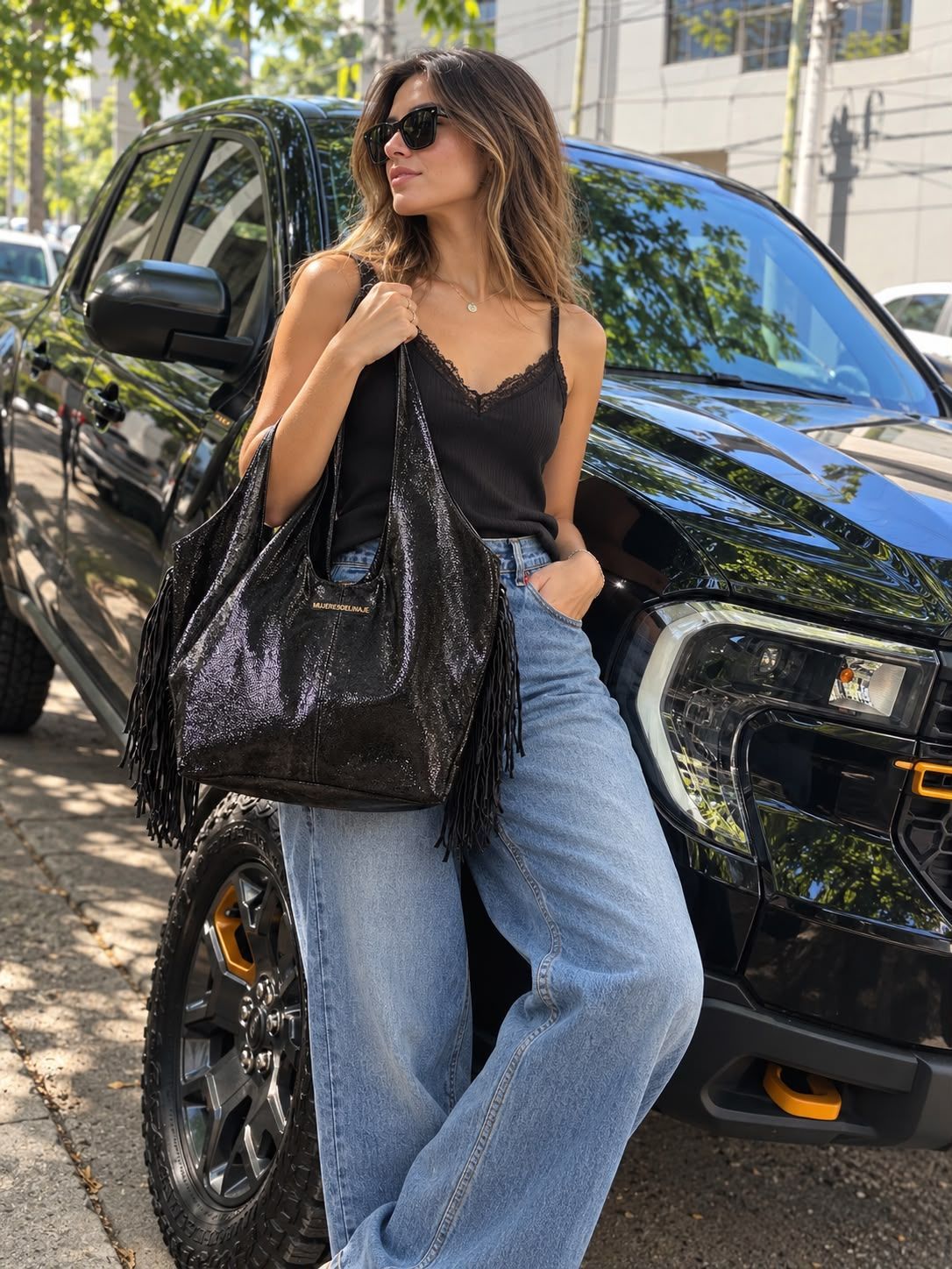 Cartera Oslo negra