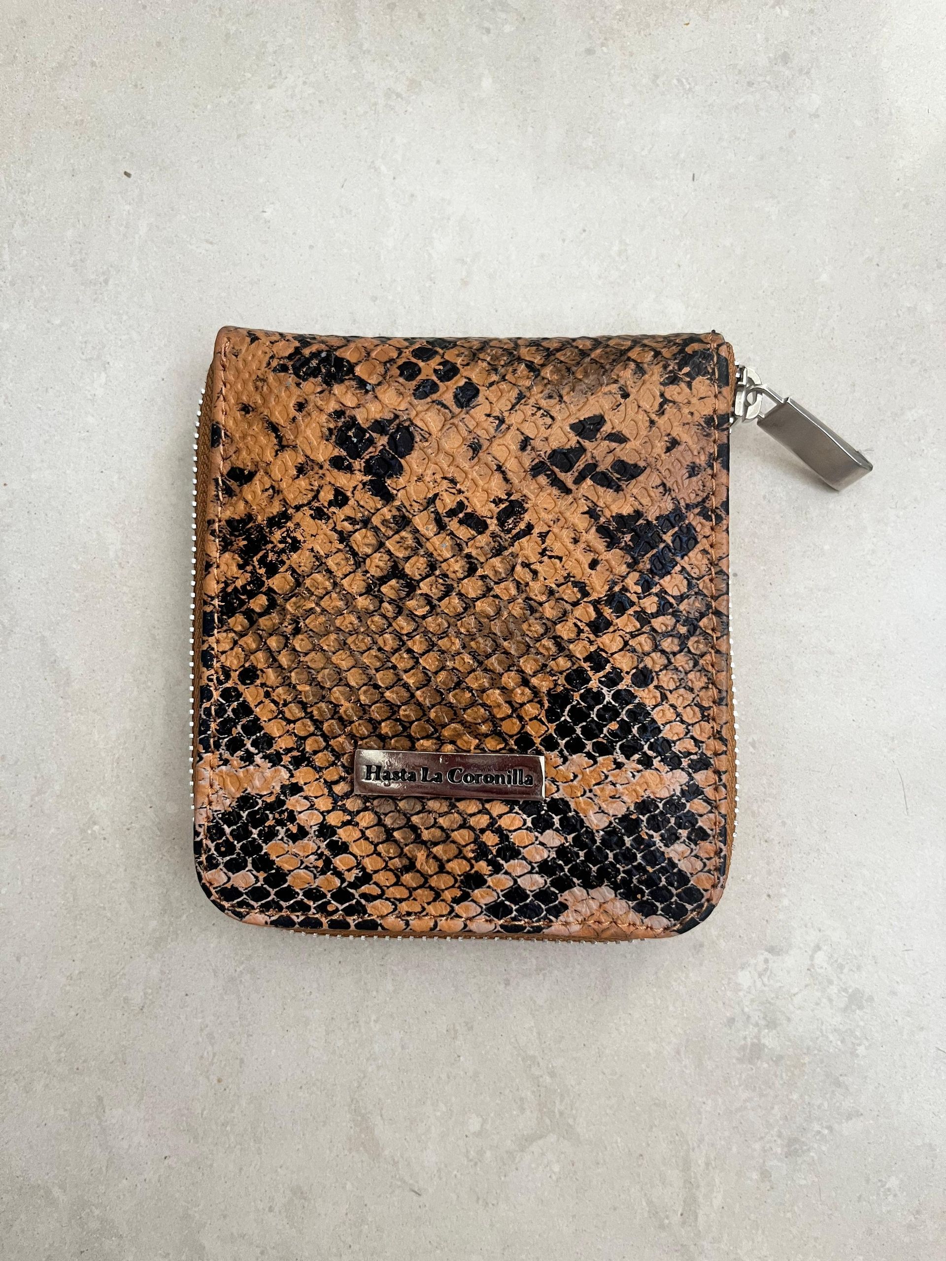 Billetera Mini reptil