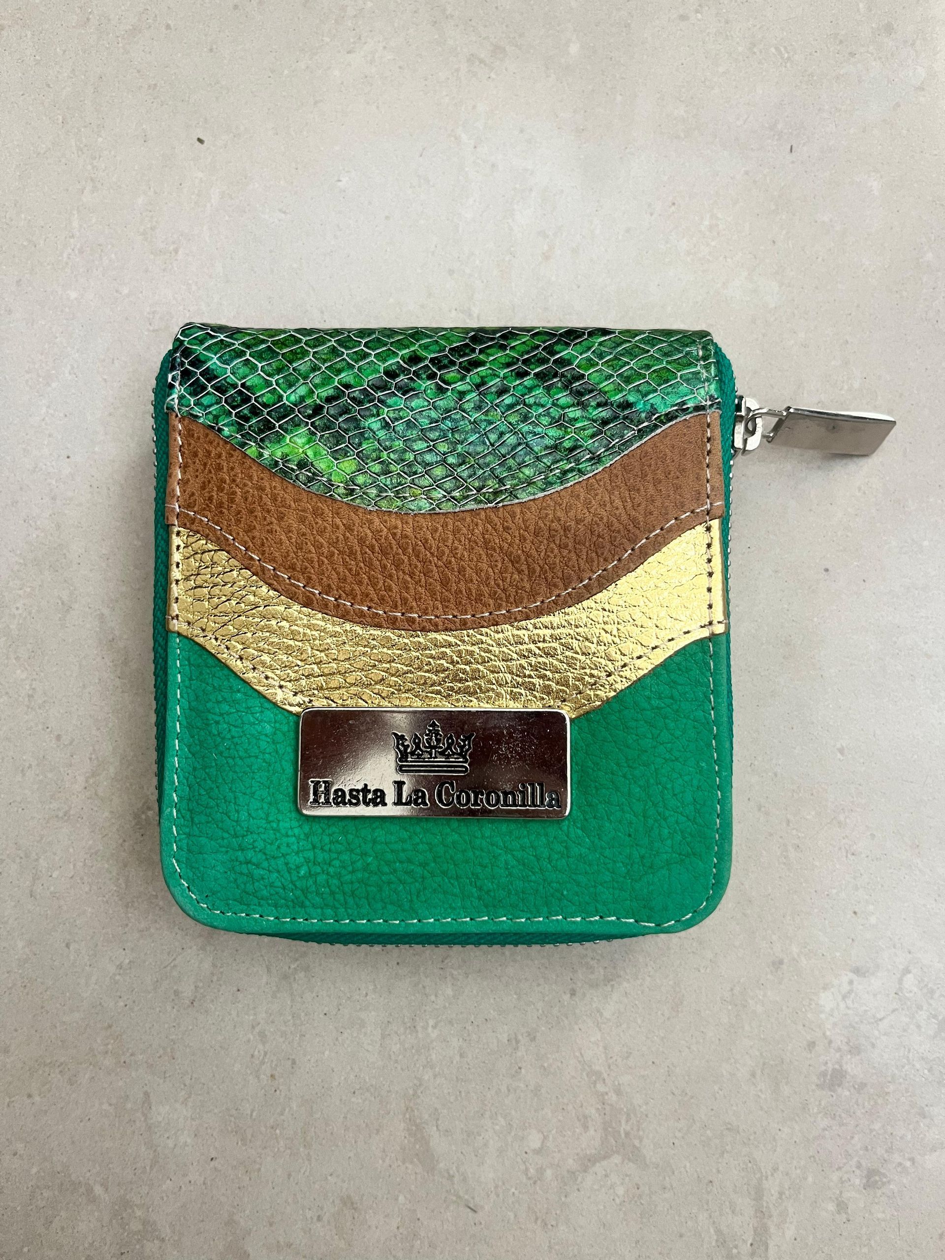 Billetera Mini verde