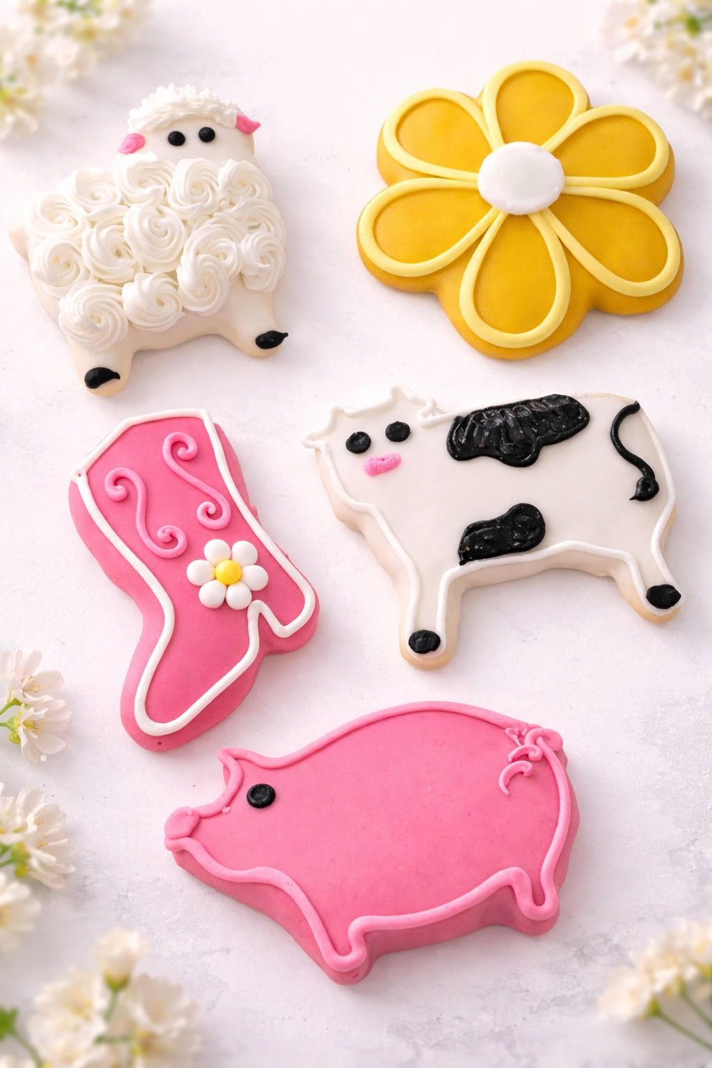 sprinkled cookies