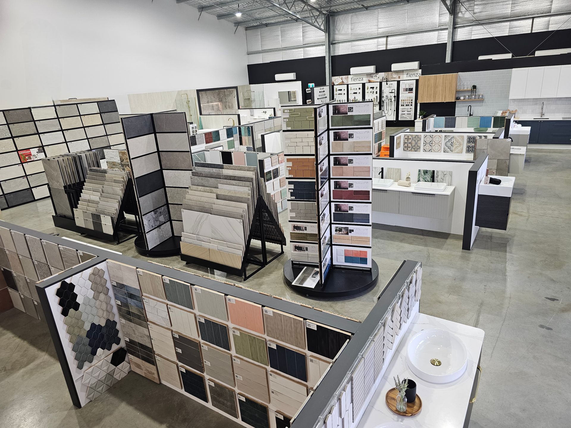 Tile and Flooring Showroom with Sample Displays — Mid Coast Tile Co in Taree, NSW