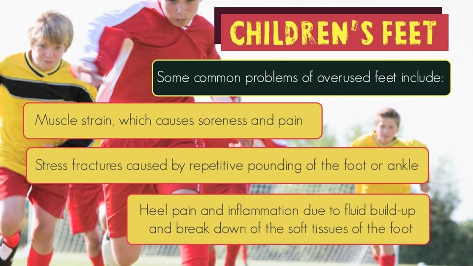 Children’s Feet Overuse