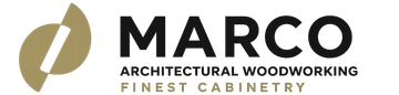 Marco Architectural Woodworking Finest Cabinetry Logo