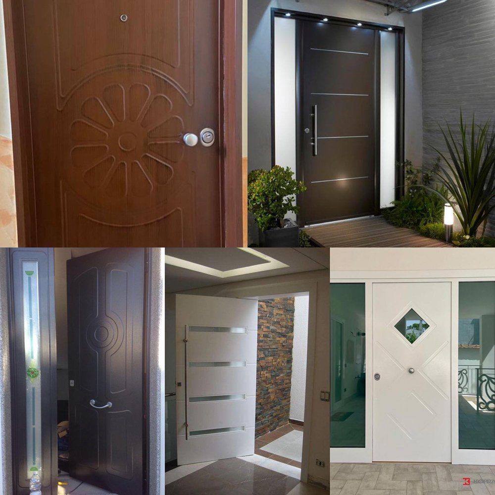 porte decorate con macchine a taglio laser