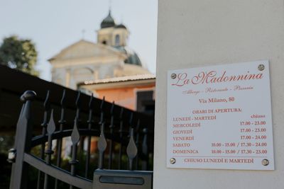 esterno del ristorante