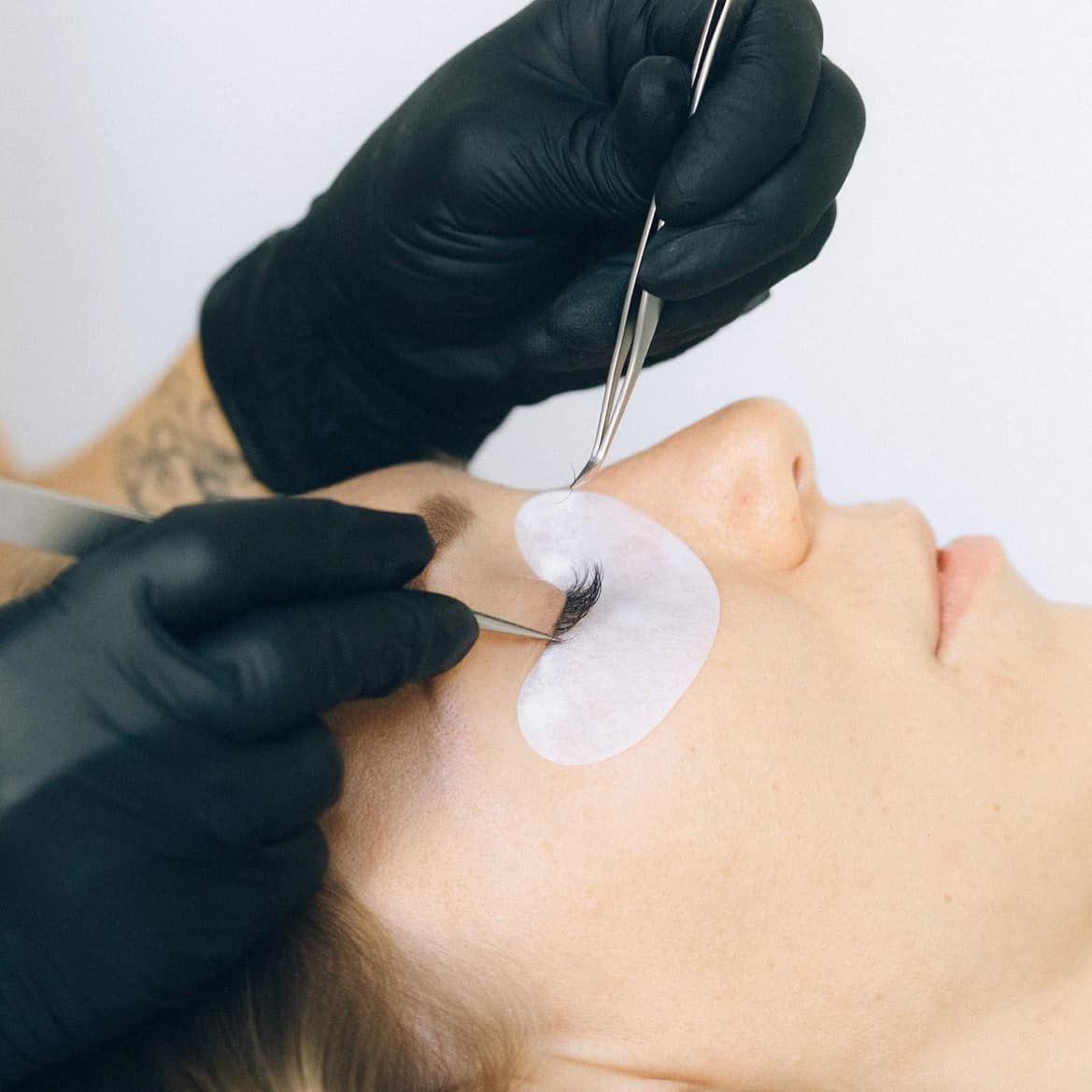 Eyelash Extension Process