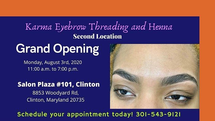 A woman wearing a black face mask is getting her eyebrows threaded.