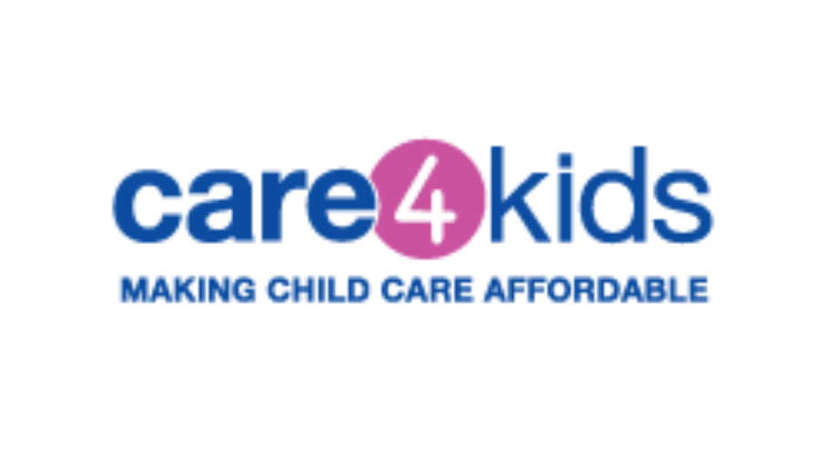 The Care4Kids logo with blue text reading 