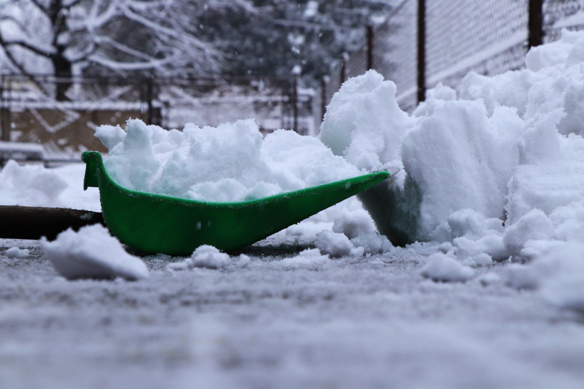 Shoveling Snow - Columbus, OH - Christal Clean Landscapes