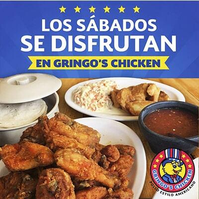 GRINGO'S CHICKEN - los sábados se disfrutan