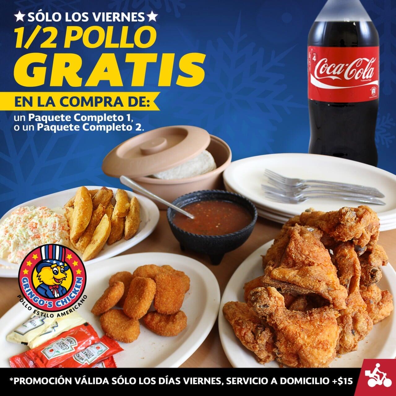 GRINGO'S CHICKEN - Promociones Viernes