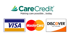 A visa mastercard and discover logo on a white background
