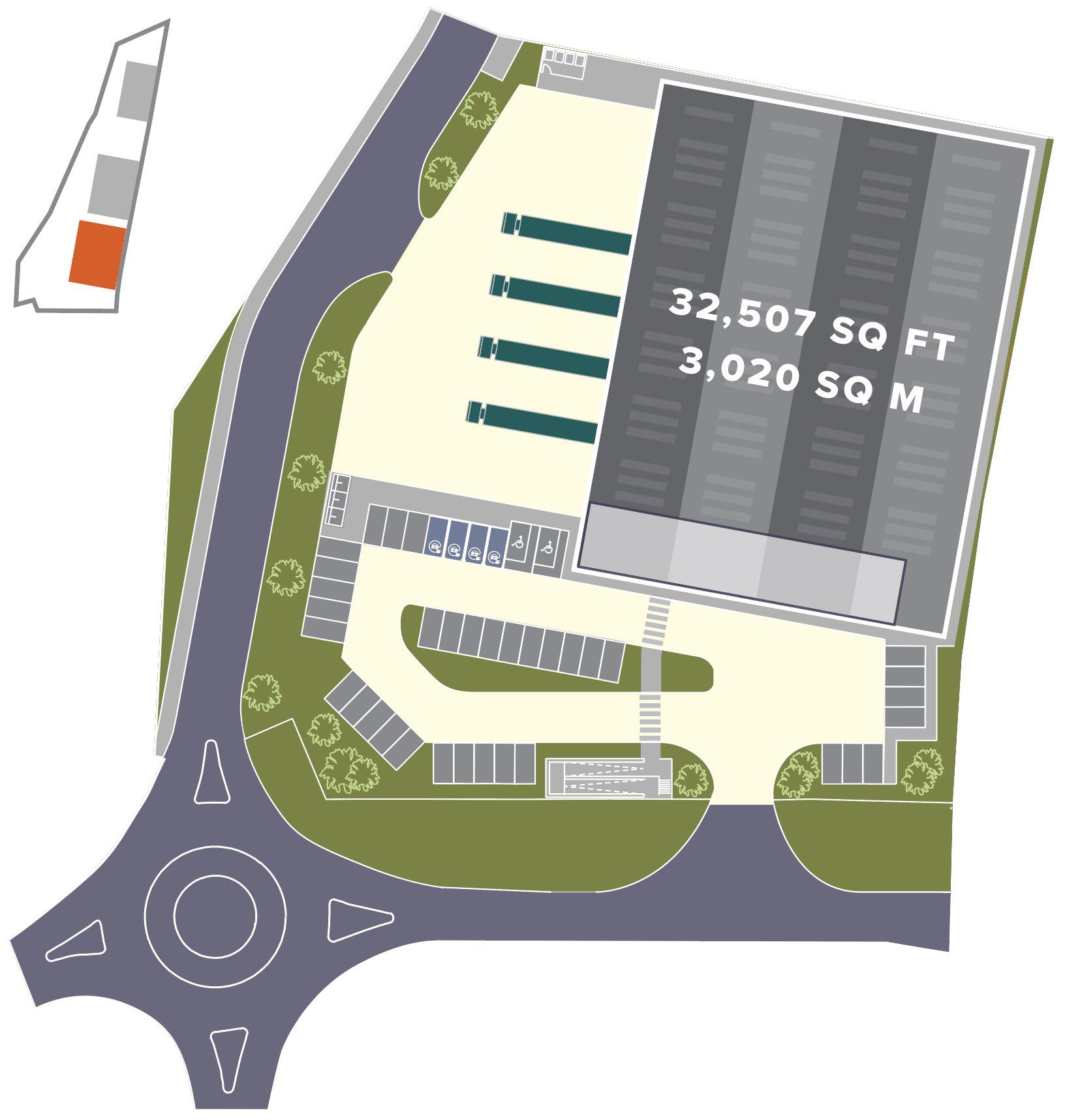 Enlarge Plan Unit 500 Dunsbury park