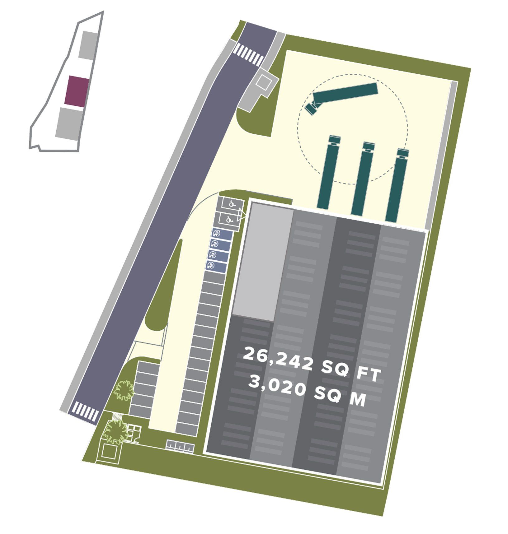 Enlarge Plan Unit 500 Dunsbury park