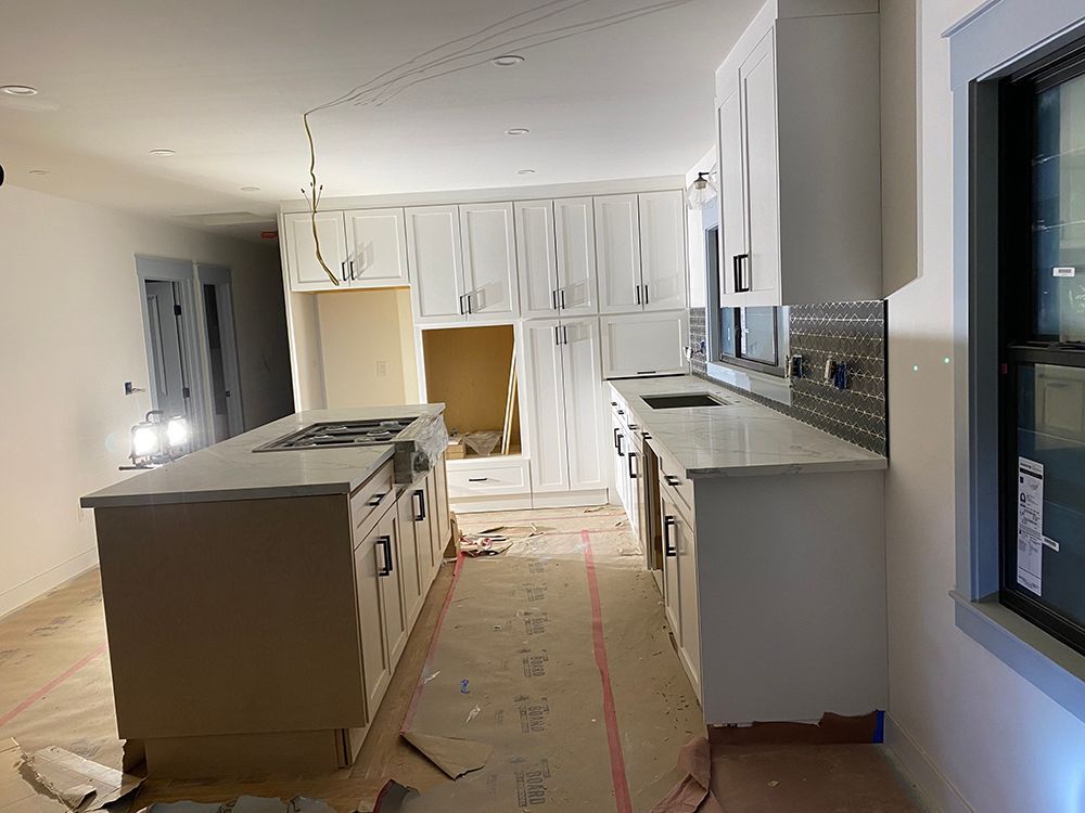 Kitchen remodel in progress