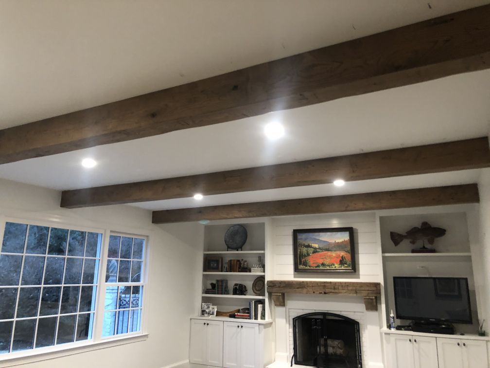 Wood Beam Ceiling