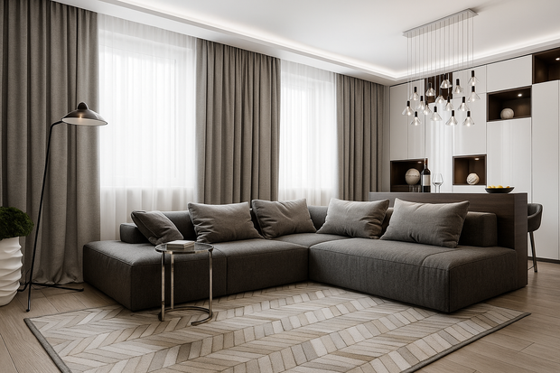 DecorPrime Cortinas Sob Medida As cortinas sob medida da DecorPrime unem elegância, conforto e funcionalidade para transformar qualquer ambiente. Produzidas com tecidos de alta qualidade e acabamento impecável, são ideais para salas, quartos, escritórios e varandas, proporcionando controle de luminosidade, privacidade e sofisticação. Atendemos projetos personalizados em São Paulo com instalação profissional.