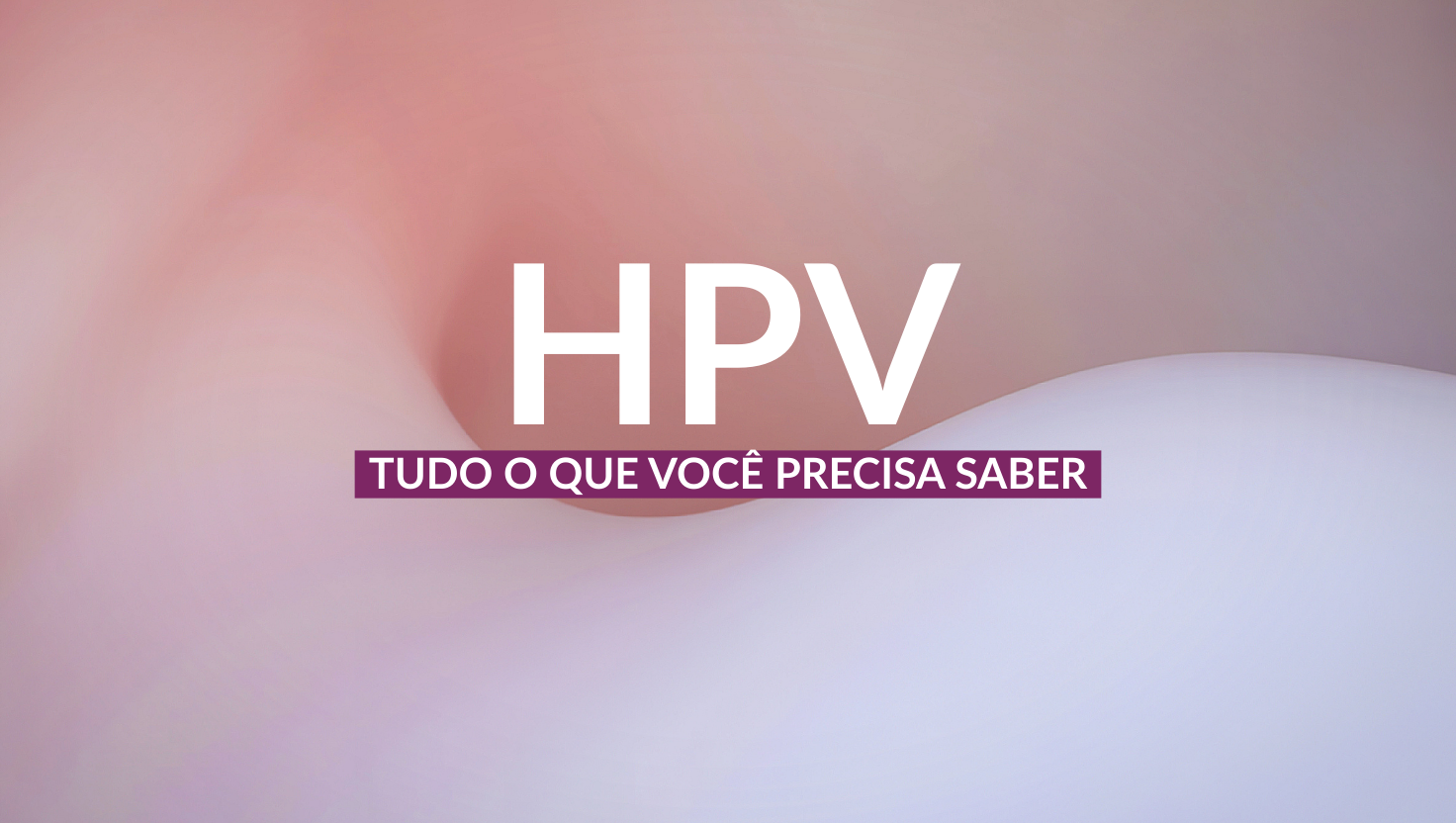HPV text on a blurred abstract background. 