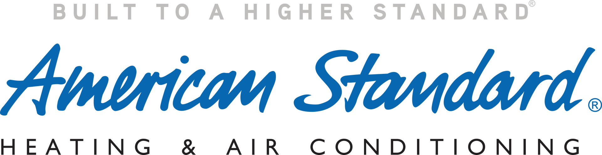 The logo for american standard heating and air conditioning