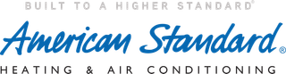 The logo for american standard heating and air conditioning