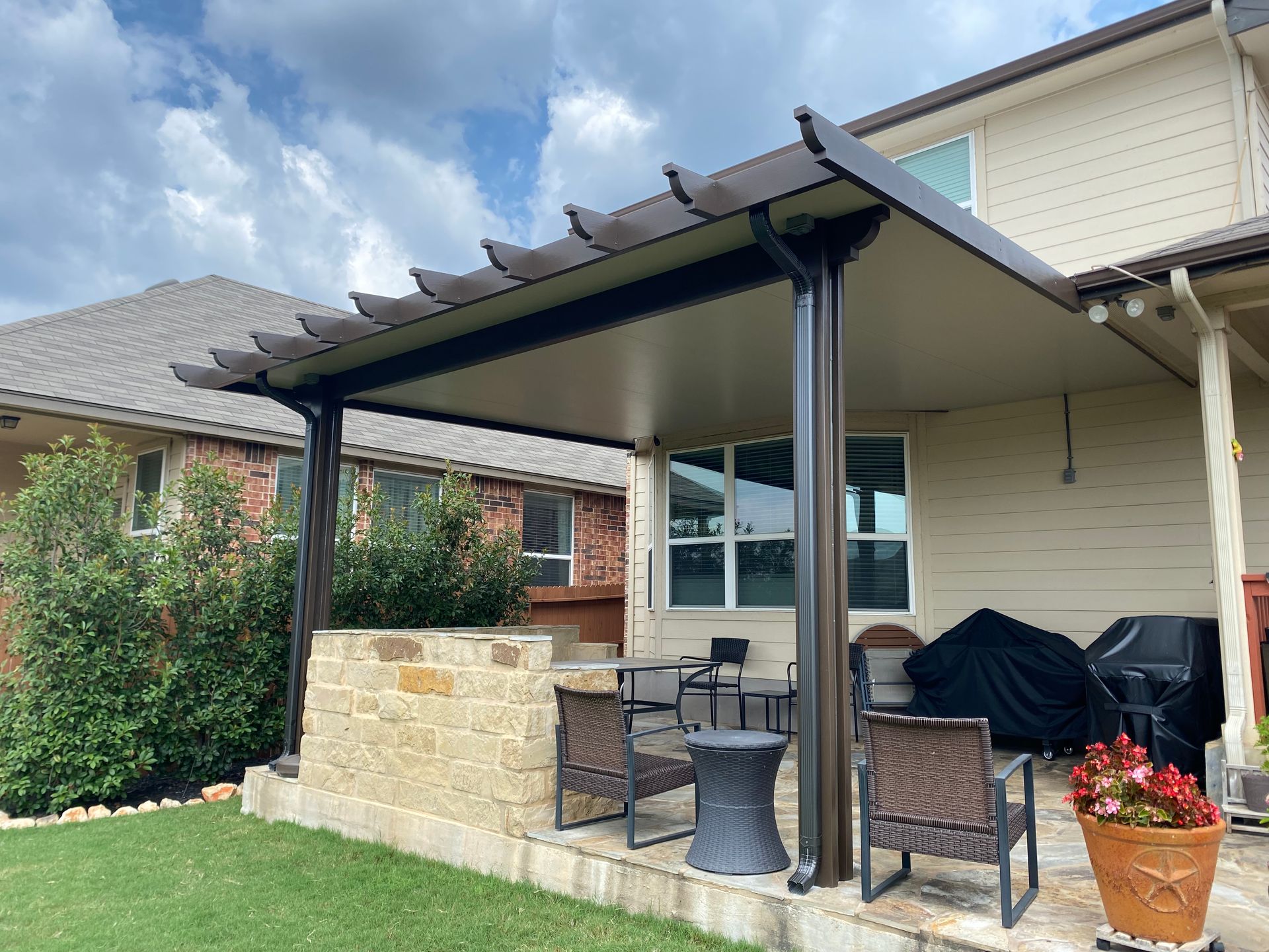 Patio Cover Built in Bulverde, TX