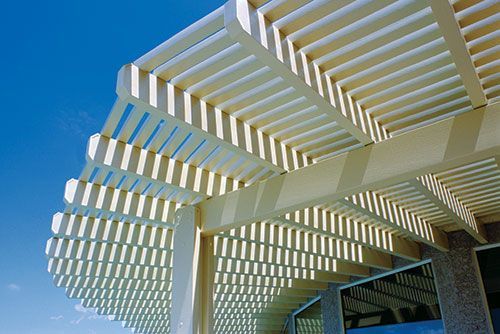 Arched pergola design in Austin TX