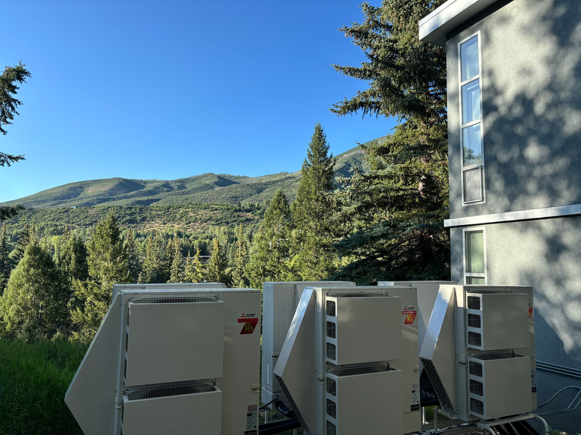 Residential homes in Pitkin County, part of CORE’s energy-efficiency focus.