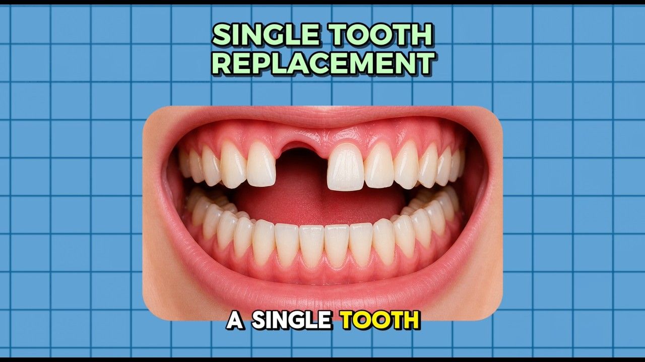 An Image of a mouth missing a tooth