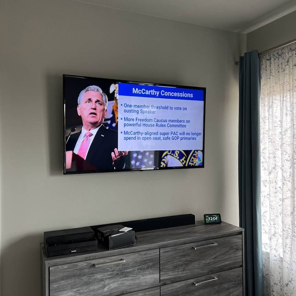 Wall Mounted TV