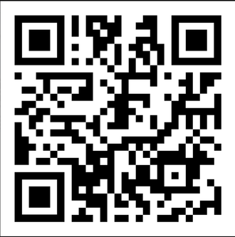 Black-and-white QR code on a white background