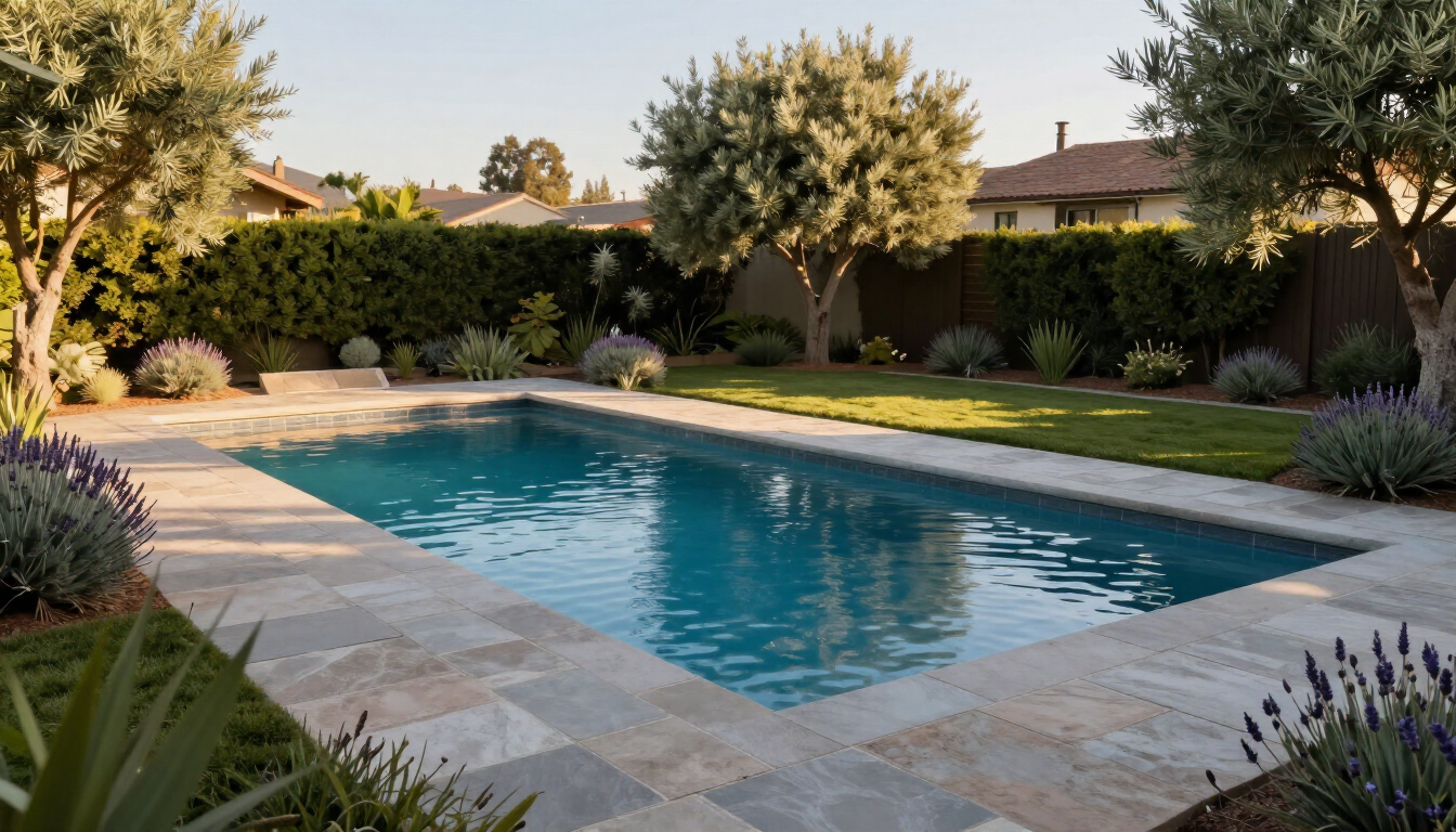 Pool at a Sonoma area property