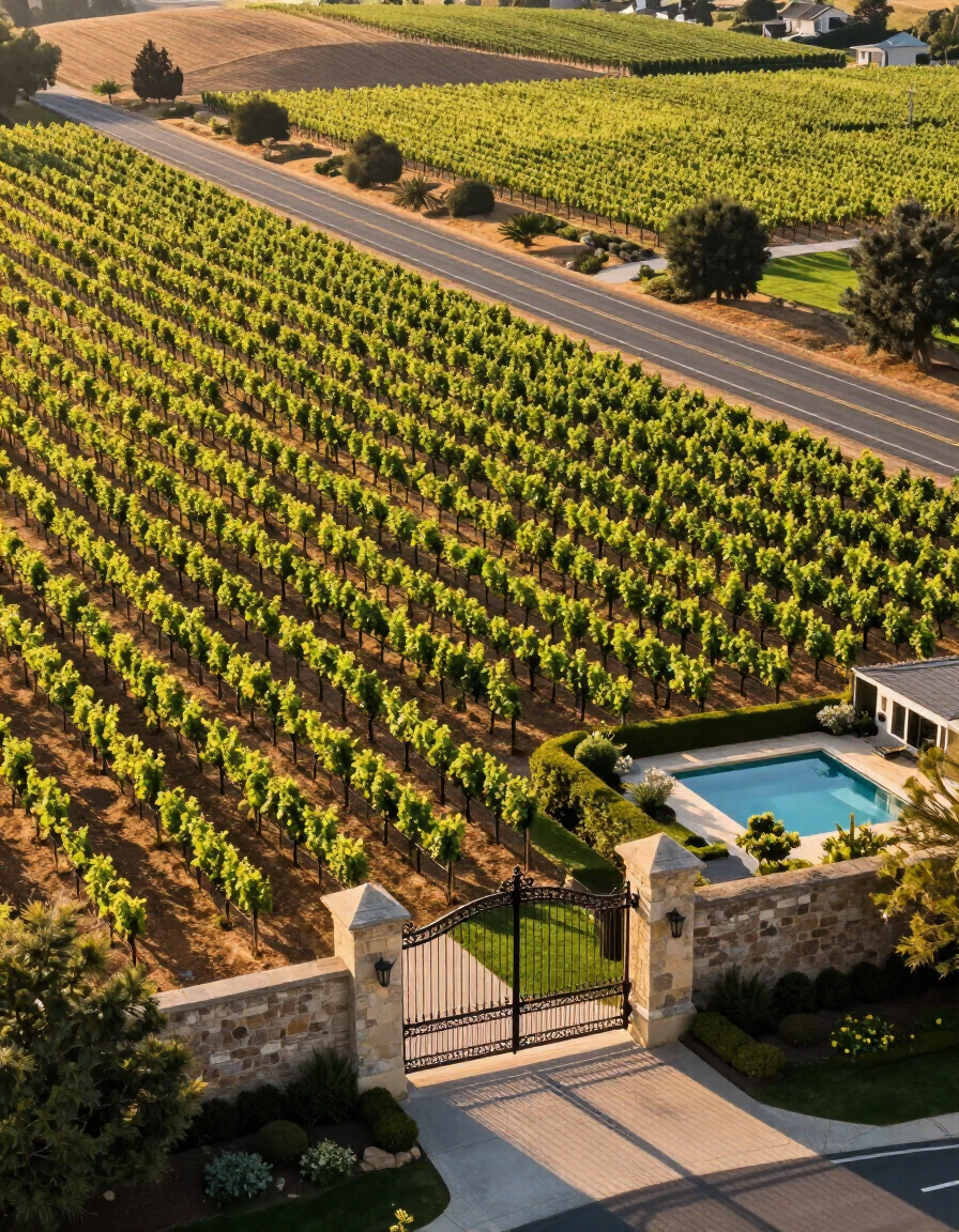 Highway 29 corridor near Yountville