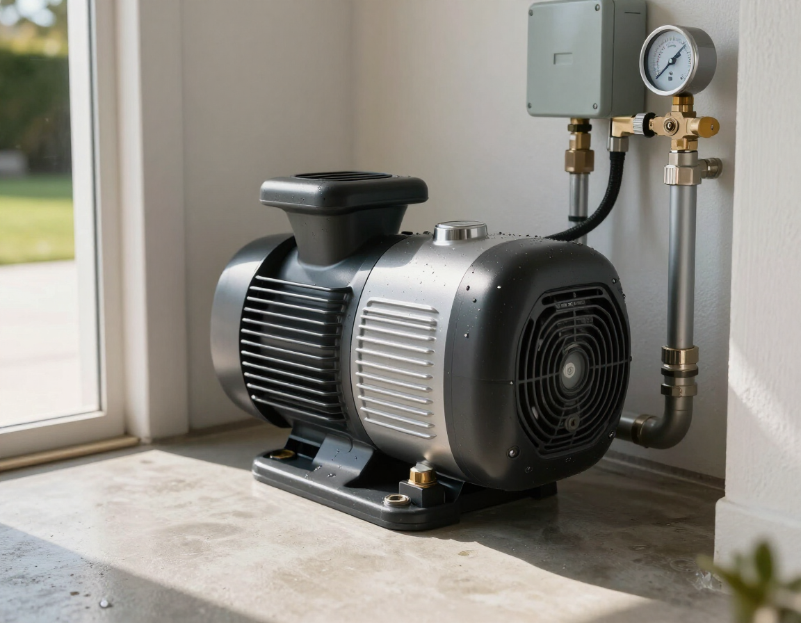 Modern variable-speed pool pump