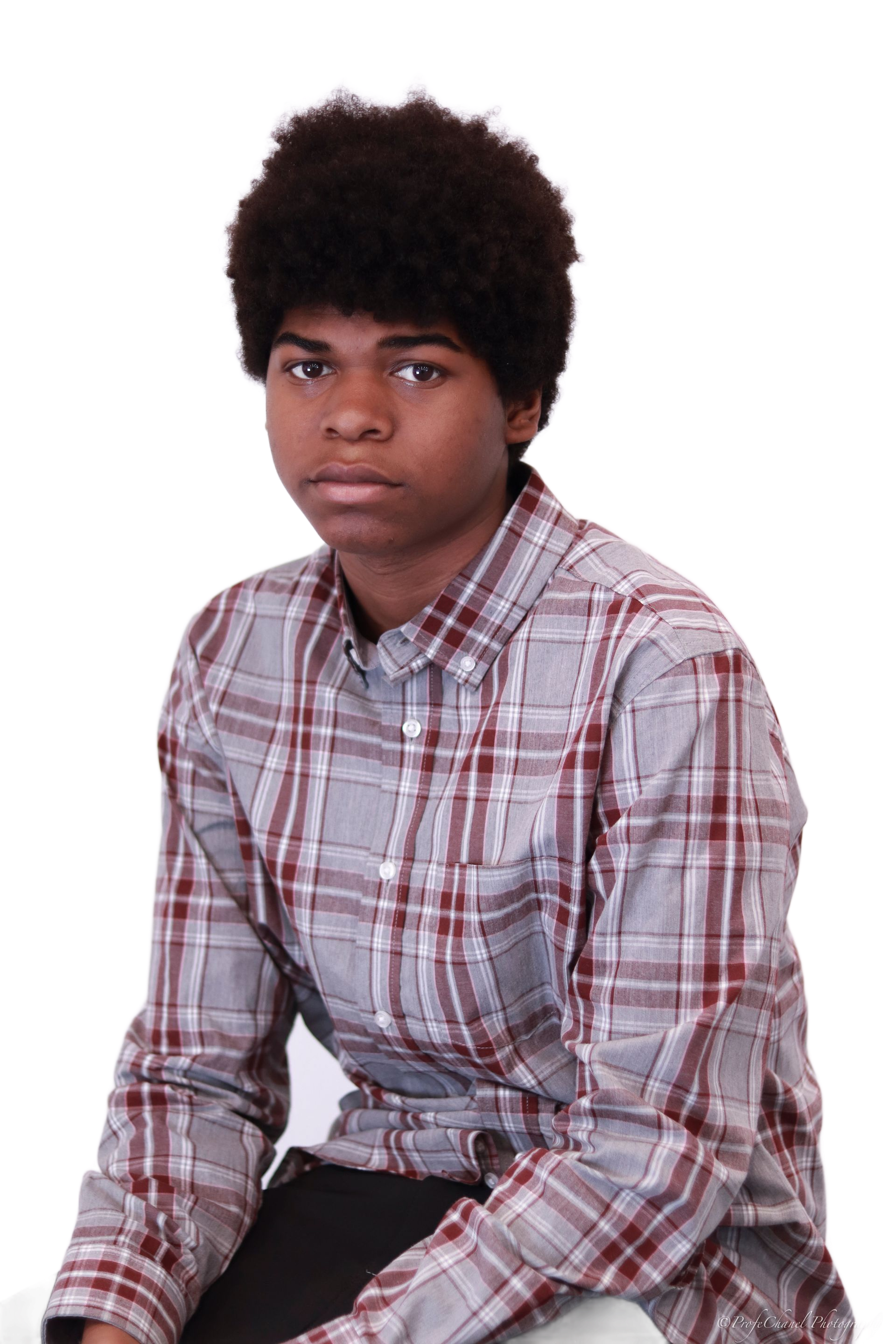 Congrats collage for Caleb James, Virginia State University VCAN Scholar 2025, with two blue-tinted photos.
