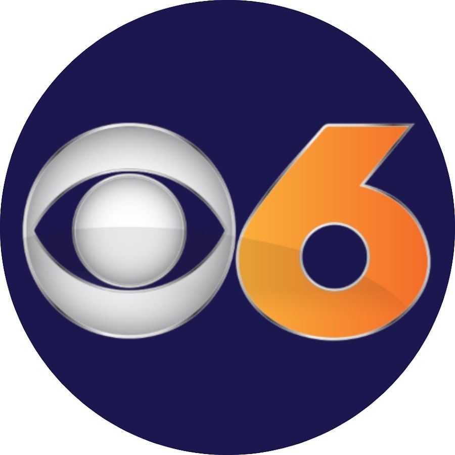 CBS 6 logo with silver “CBS” eye and orange “6” on a dark blue circle