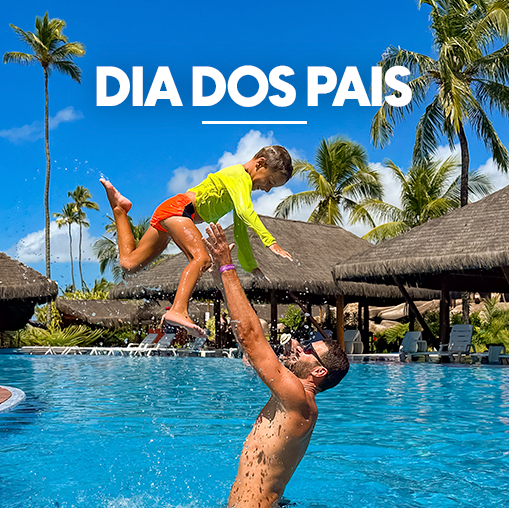 Promoção de dia dos pais de 2026 com desconto em reservas no resort Enotel Porto de Galinhas