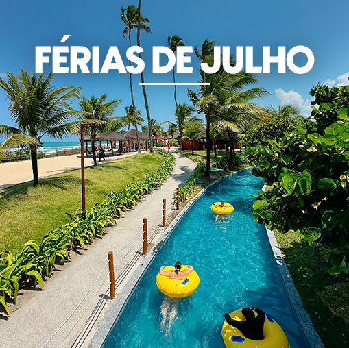 Promoção de férias de julho de 2026 com desconto em reservas no resort Enotel Porto de Galinhas