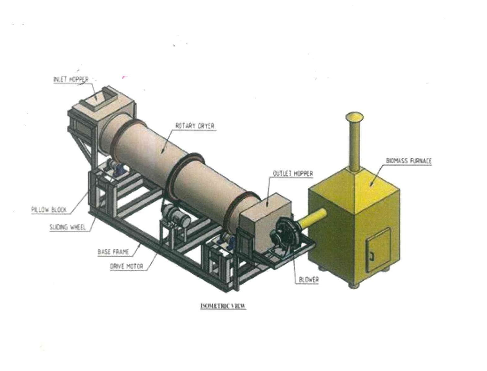 A diagram of a machine with a smoke stack attached to it.