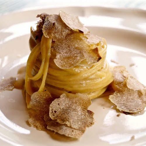 spaghetti con tartufo
