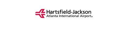 Hartsfield jackson atlanta international airport logo on a white background