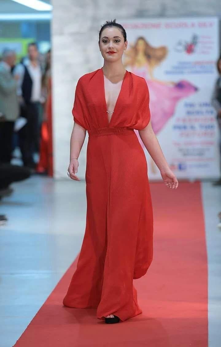 vestito rosso