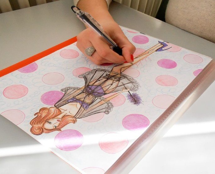 Boceto de moda