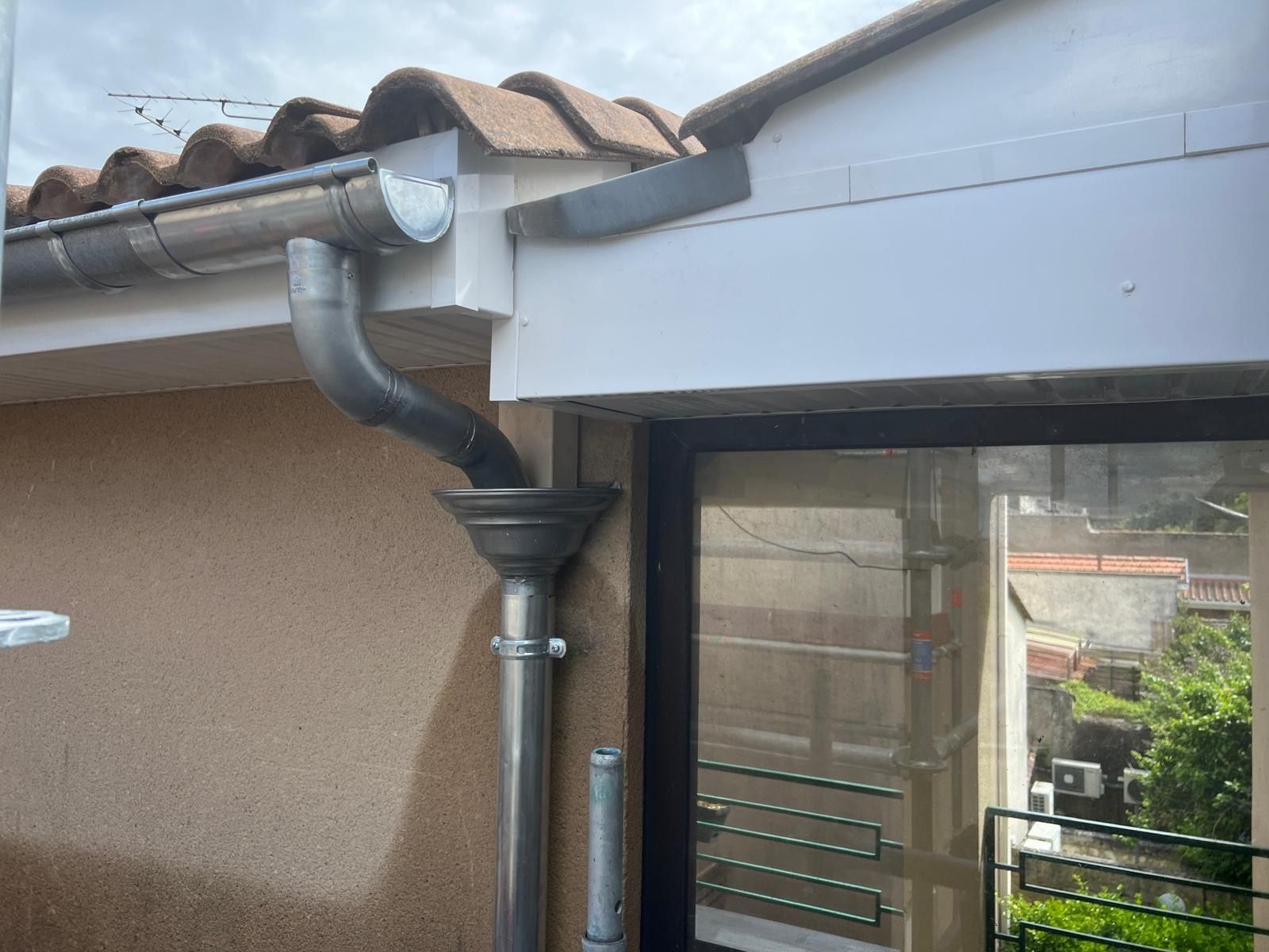 Travaux de zinguerie en neuf