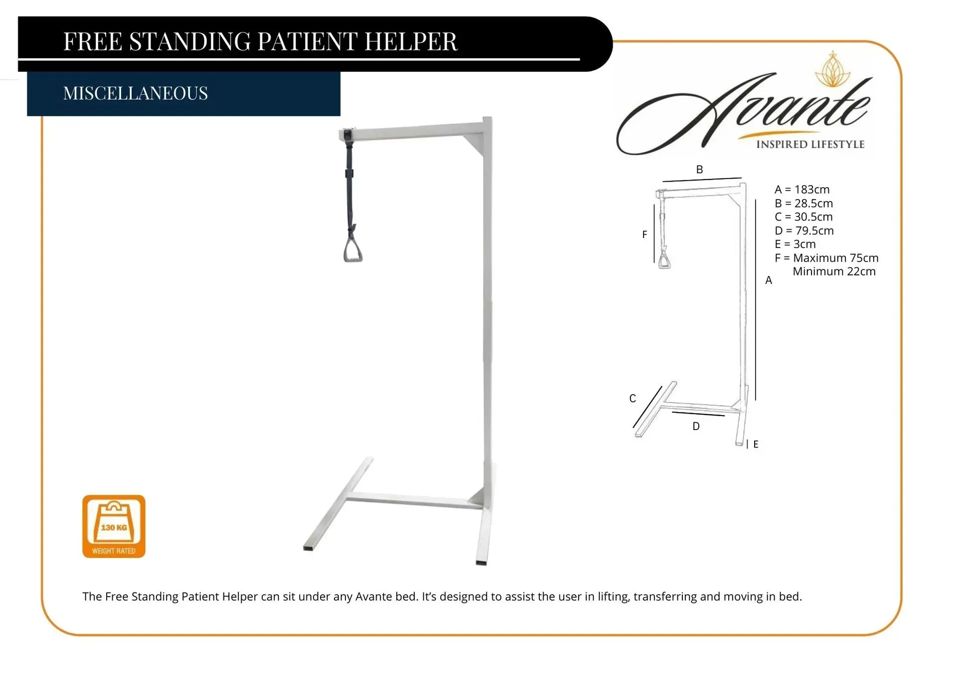 Freestanding black-and-white hanging photo frame display stand with adjustable arm and hanging clip