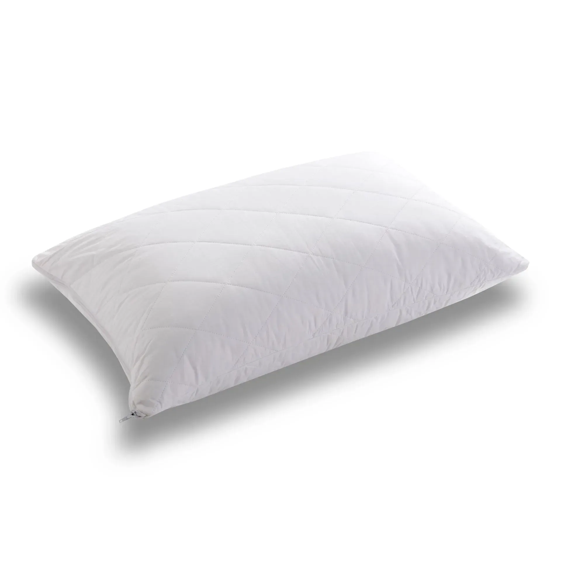 White pillow isolated on a plain background