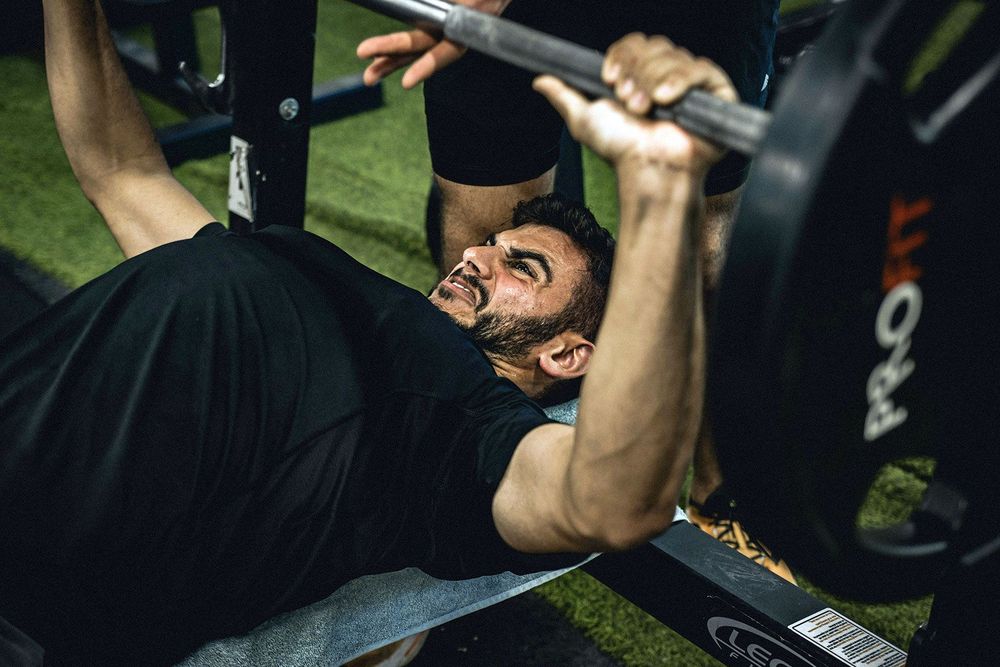 allenamento in palestra