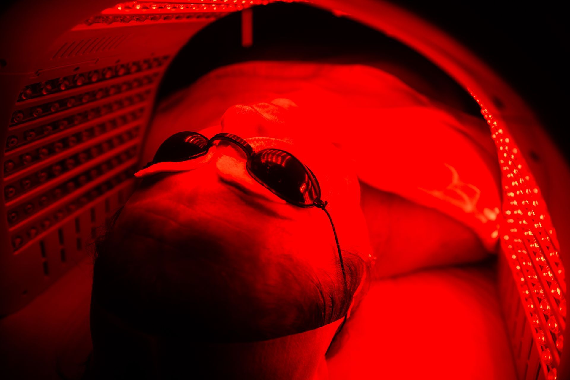 red led light casey healing wellness