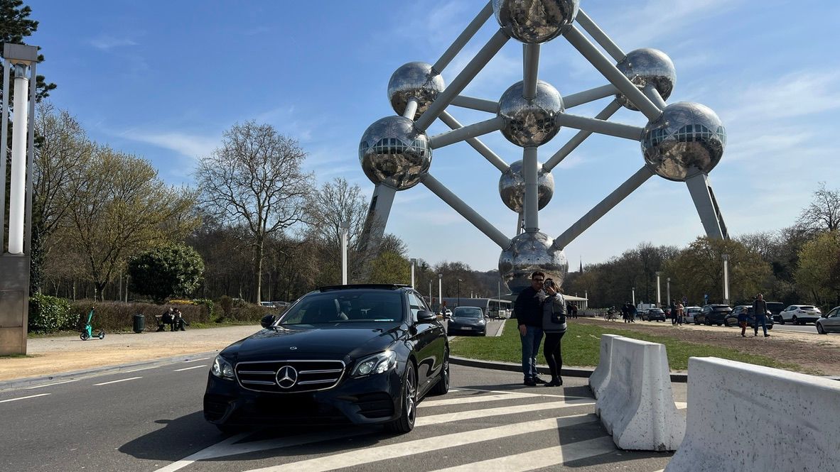 taxi amsterdam Belgie - taxi naar België Brussel E klasse