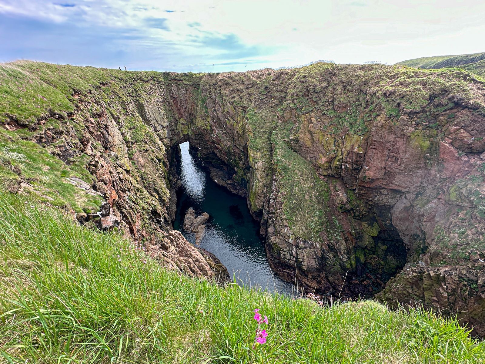 Visit Scotland and take a private guided tour to Bullers of Buchan